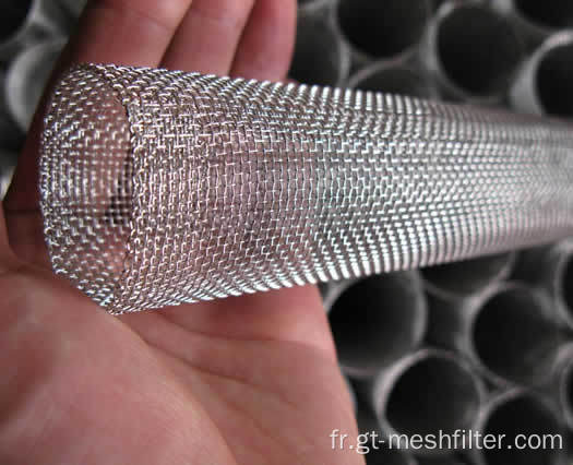 Tube de maille de filtration à haute quantité