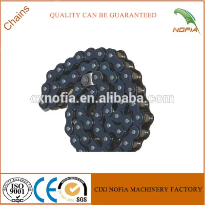 Transmission conveyor chain simlex or double row short pitch precision roller chains