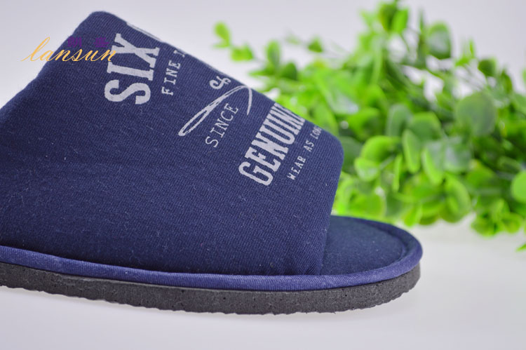 Cotton Velour Slipper Hotel Velour Velvet Slipper