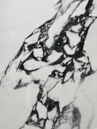 3000X1500X9mm Bulgari White Sintered Stone Slab Wall Stone Price