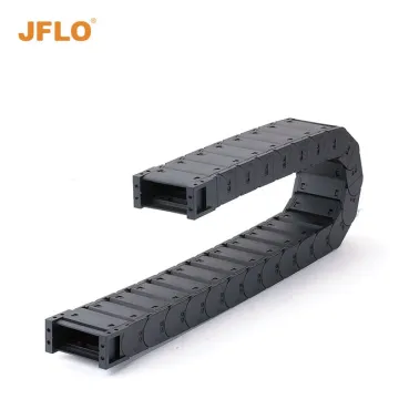 JFLO Close Type Nylon Drag Cable Chain Carrier