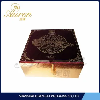 China luxury paper food grade boxes for Chinese tea pack with the insert 2014 new design