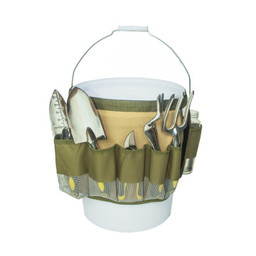 Set di strumenti da giardino di alta qualità con tema organizzatore