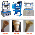 Grote productiewafer kegelmachine