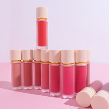 Custom Logo 2-in-1 Moisturizing Lip & Cheek Tint Packaging: Personalized Makeup Blusher Jelly Highlighter Blush