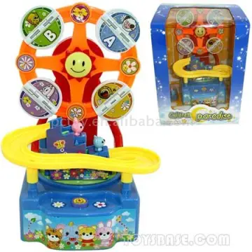 B/O Ferris Wheel Railcar with Music