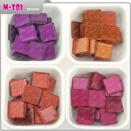 SPA09 DIY Colorful Conch Pattern Stone Mosaic