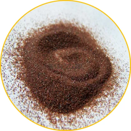 80 mesh Waterjet Cutting Garnet Abrasive 30/60 Red blasting Garnet