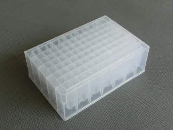96 well square hole deep well plate 1.3ml