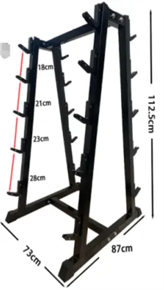 High quality barbell stand