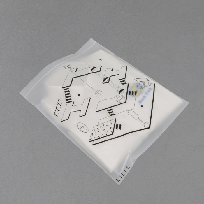 বায়োডিগ্রেডেবল পিএলএ পিবিএটি জিপার ব্যাগ - সানপ্যাক