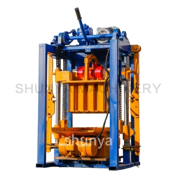 Togo Brick Making Machine QM2-45 Cheap Price Concrete Block Making Machine in Ghana