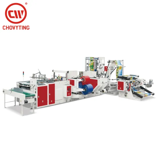 High Speed Plastic PE Bag and Cloth Shopping Bag Making Machine