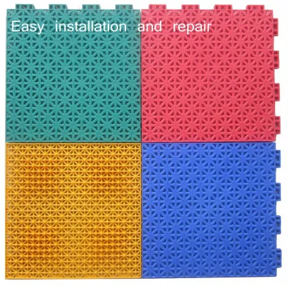 Quick to install badminton court flooring mat