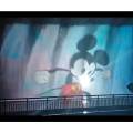 Custom laser water screen fountain