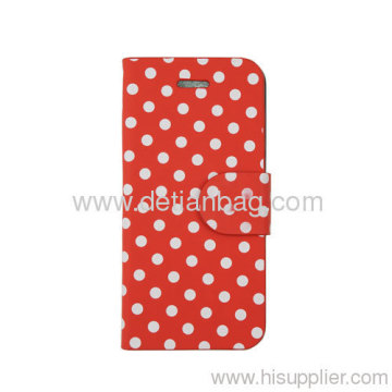 New Custom Pu Leather Case For Iphone 4s 