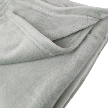 Microplush reversível flanela de flanela arremesso de cobertores