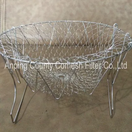 23x11 Stainless Steel Frying Chef Basket