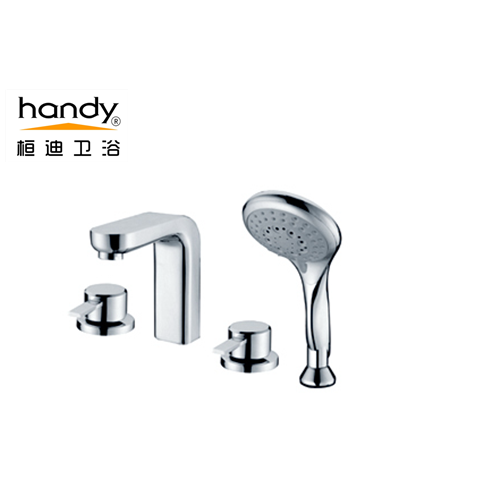 Bathroom Tub Faucet Bathtub Faucet Three Holes Hand Shower Tap Manufactory