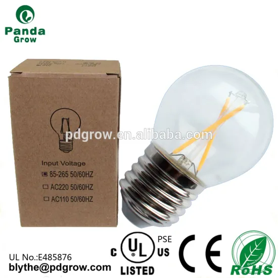 24VDC G45 4W E27 E26 led ball filament bulb