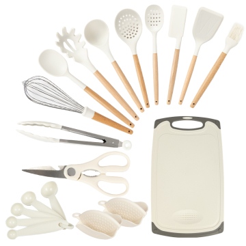 25 nuevos gadgets de cocina asiática de granito: tablero de corte popular y utensilios con soporte de plástico