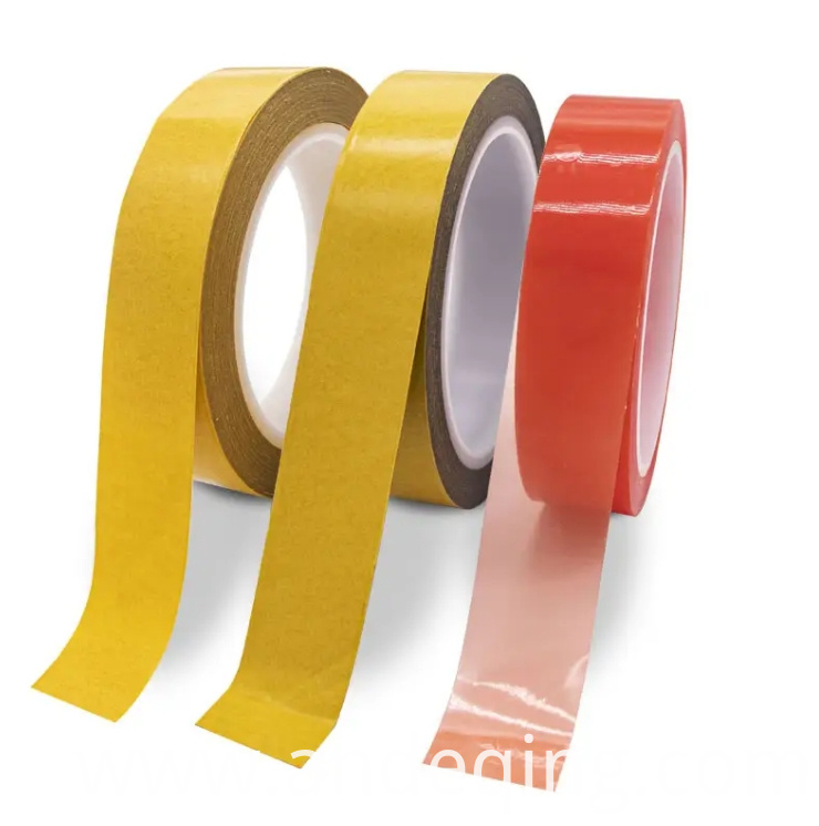 Crown 7972/6972 Transperent Pet Double Sided Tape with Yellow Glassine  Release Paper - China Pet Tape, Clear Pet Tape