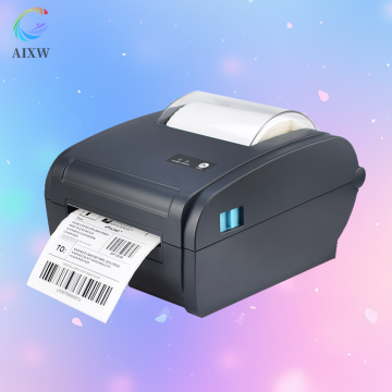 AIXW 4 -Zoll -Versandetikettdrucker mit 100 km Druckkopf, 110 -mm -Druckbreite, Thermo -Etikettdrucker - USB/Bluetooth/WiFi