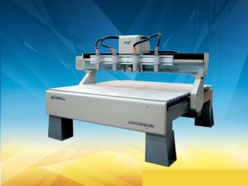 Ball Screw Cast Square Tube Cnc Engraving Router For 3d Light Box Making G Code Or Hpgl
