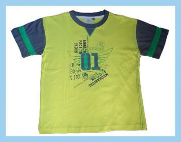 100% cotton boy's t-shirt short sleeve