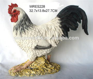 Resin Farm Animals Rooster statue