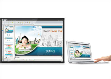 Finger Touch Ir Interactive Whiteboard Electronic Anti-scratch With Narrow Side