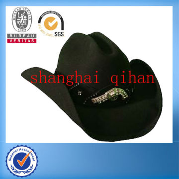 100% wool felt hat fashion wester hat