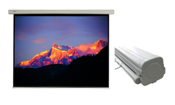 Motorized Screen (Electric Screen) with big steel case