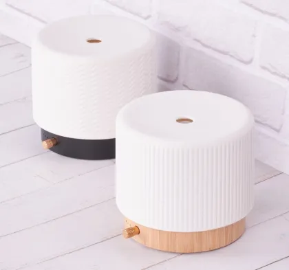 Handcrafted 140ML Ceramic Bamboo Hevea Aromatherapy Humidifier and Essential Oil Diffuser