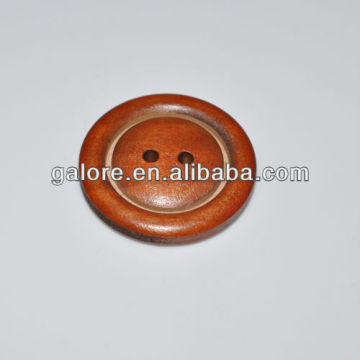 carved cutom design natural button wooden button wood button