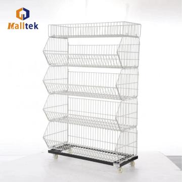 Retail Shop Mesh Metal Wire Promotion cage