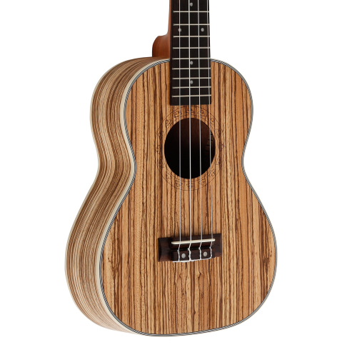 26 inch tenor ukulele all zebra plywood