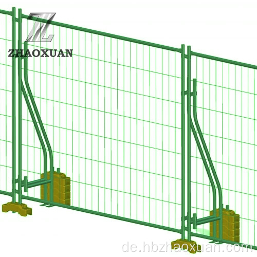 Hoher Standard -verzinkter /pulverbeschichteter temporärer Zaun