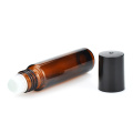 5ml 10ml 15ml minni travel size amber black egypt perfume oil glass roller on ball bottle