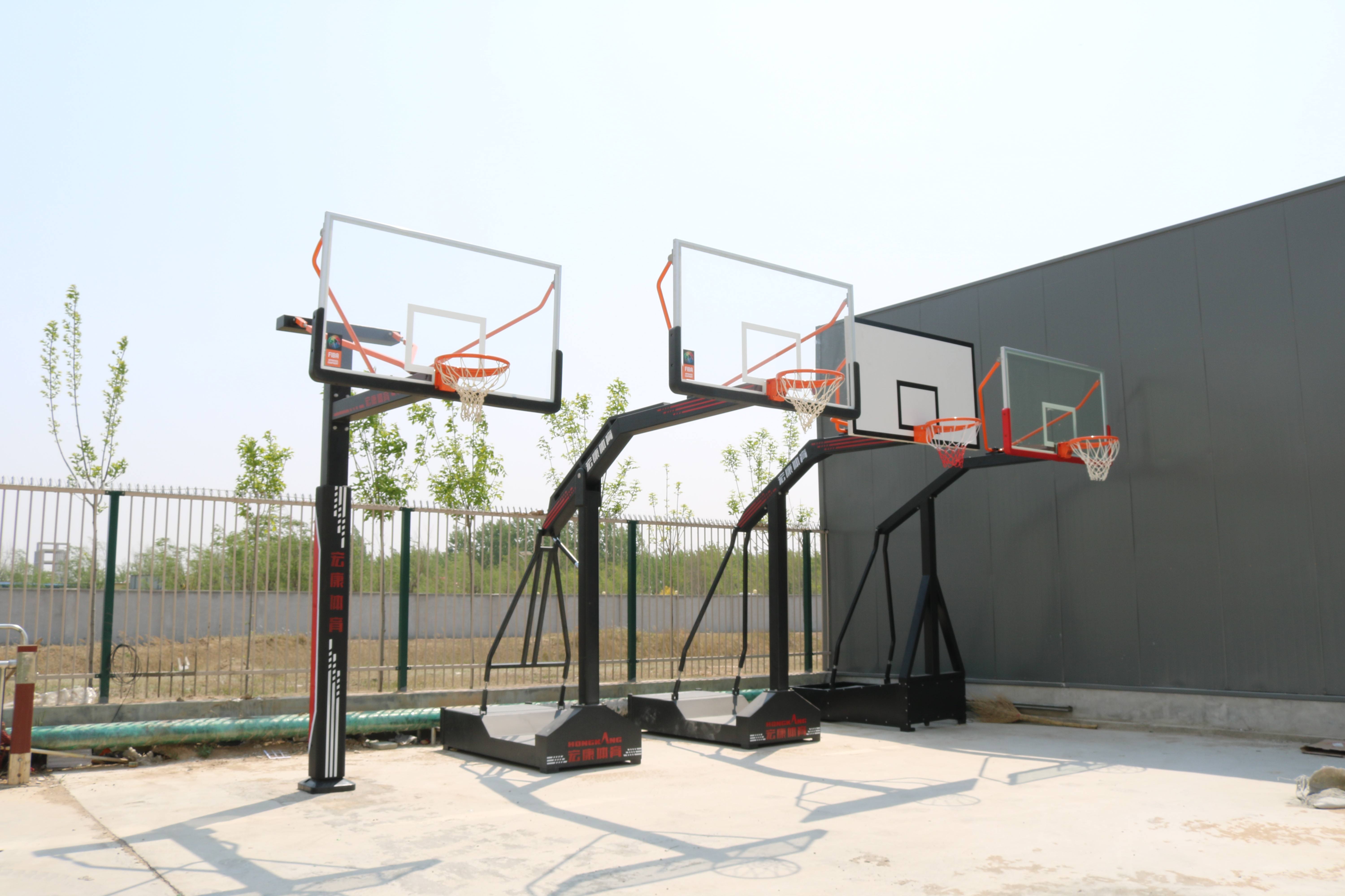 Adjustable Height Basketball Hoop