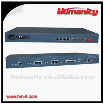 4 ch Phone and 1 ch Fast Ethernet over Fiber Switch