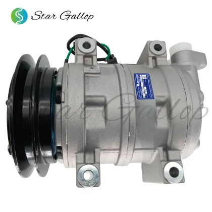 OEM 24V Hitachi Vehicle Air Conditioner Compressor DKS15 R134A