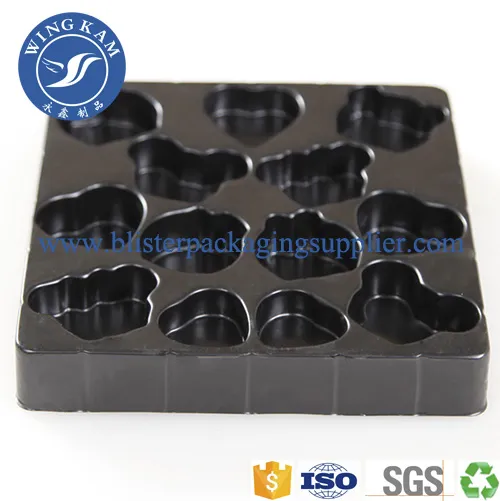 Chocolate Tray With Different Shapes Blister Packaging