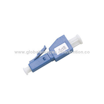 5dB LC/UPC Attenuator with Continuous Light-absorbing and Metal-iron Doped Fiber