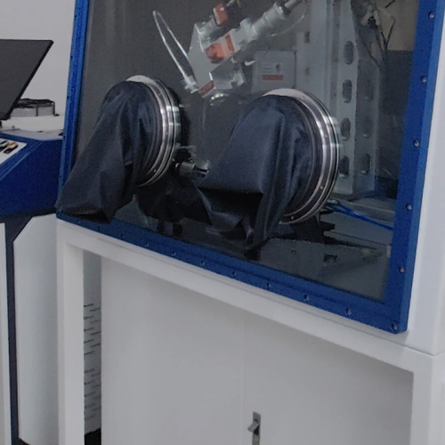 Máquina de solda a laser para porta-luvas