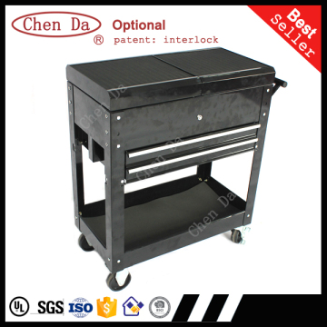 2016 new desian 2 drawers 4 wheels Tool Cart / Tool wagon with handle