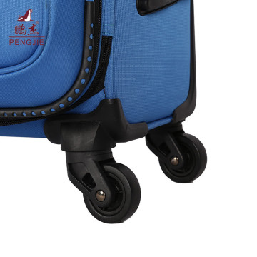 20"24"28" quality assurance nylon fabric trolley luggage