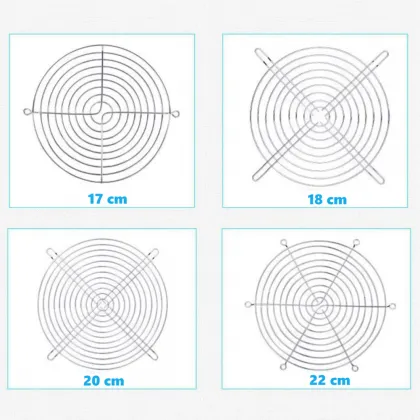 Ac Dc Round metal fan guard cooling fan guard