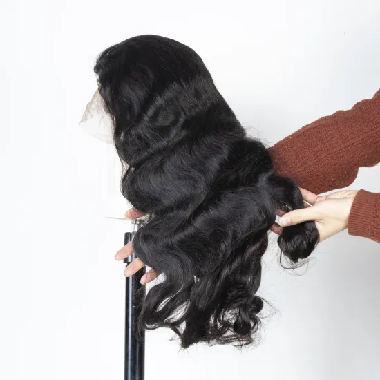 Hot Recommend Silk Straight Human Hair Bundles With 360 Degrees Lace Frontal Closure