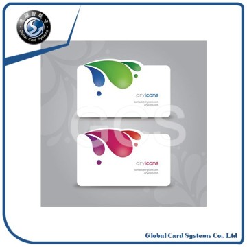 Luxury plastic business card printing